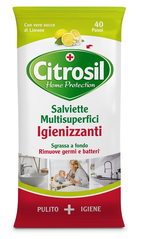 CITROSIL SALVIETTE IGIENIZZANTI LIMONE 40 PEZZI - farmagiri