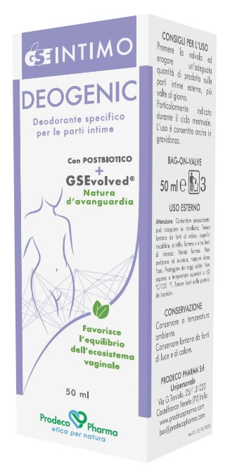 GSE INTIMO DEOGENIC 50 ML - farmagiri