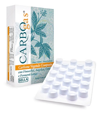 CARBOGAS 50 COMPRESSE - farmagiri