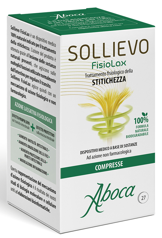 SOLLIEVO FISIOLAX 27 COMPRESSE - farmagiri