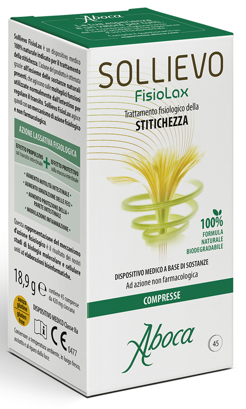 SOLLIEVO FISIOLAX 45 COMPRESSE - farmagiri