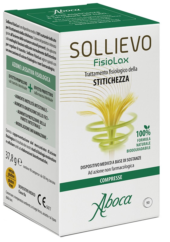 SOLLIEVO FISIOLAX 90 COMPRESSE - farmagiri