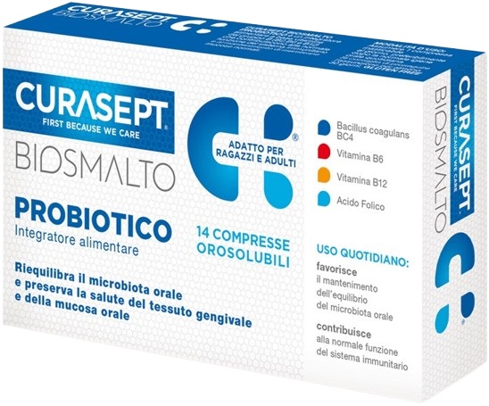CURASEPT BIOSMALTO PROBIOTICO 14 COMPRESSE - farmagiri