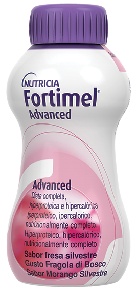 FORTIMEL ADVANCED FRAGOLA DI BOSCO 4 X 200 ML - farmagiri