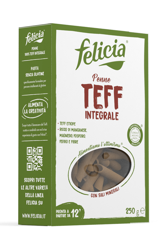 FELICIA PENNE TEFF INTEGRALE 250 G - farmagiri