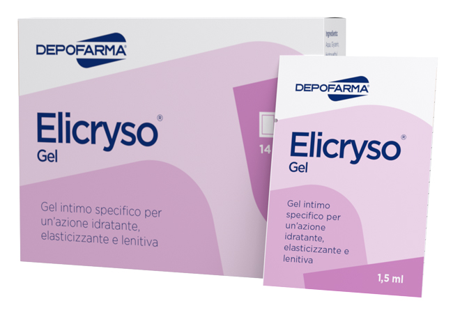 ELICRYSO GEL INTIMO IDRATANTE ELASTICIZZANTE E LENITIVO 14 BUSTINE DA 1,5 ML - farmagiri