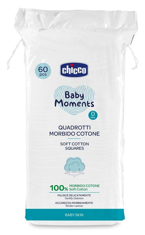 CHICCO BABY MOMENTS QUADROTTI 60 PEZZI - farmagiri