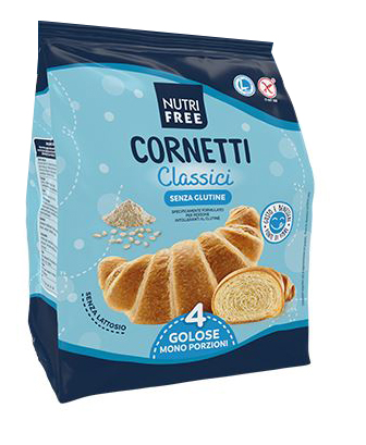 NUTRIFREE CORNETTI CLASSICI 4 PEZZI DA 50 G - farmagiri