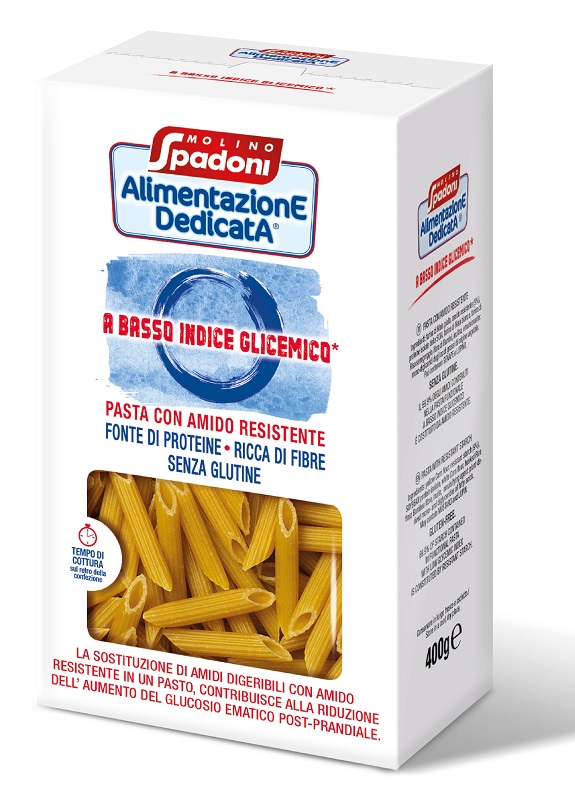 ALIMENTAZIONE DEDICATA PENNE BASSO INDICE GLICEMICO SENZA GLUTINE 400 G - farmagiri