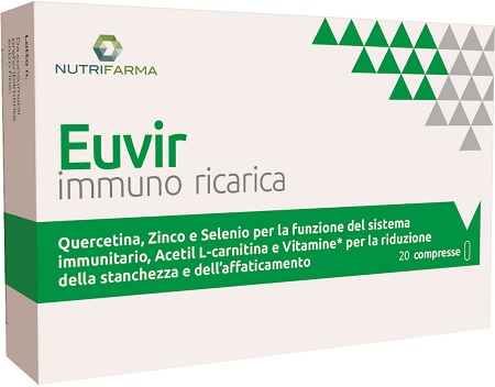 EUVIR IMMUNO RICARICA 20 COMPRESSE - farmagiri
