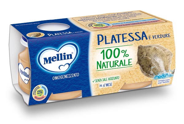 MELLIN OMOGENEIZZATO PLATESSA 4X80 G - farmagiri