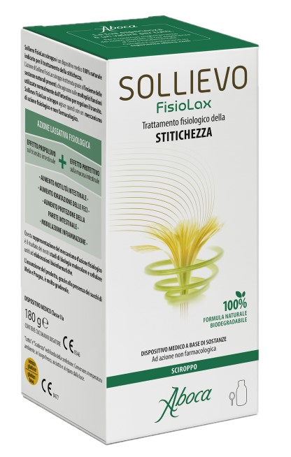 SOLLIEVO FISIOLAX SCIROPPO 180 G - farmagiri