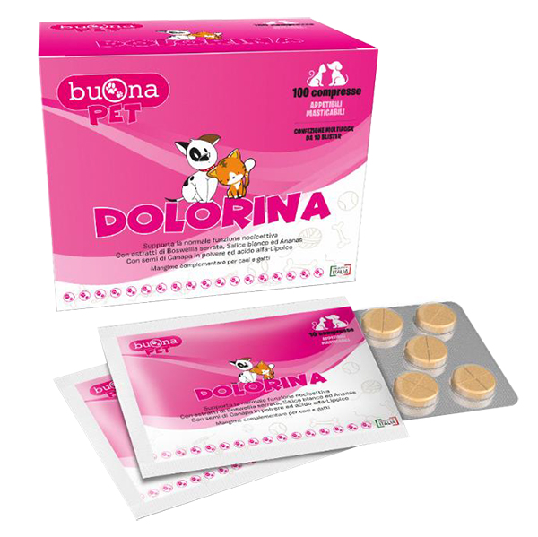 DOLORINA 100 COMPRESSE MASTICABILI - farmagiri