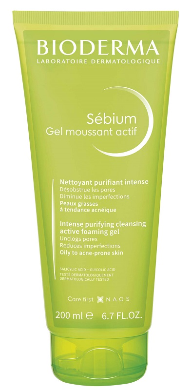 SEBIUM GEL MOUSSANT ACTIF 200 ML - farmagiri