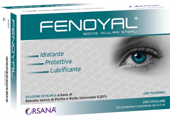GOCCE OCULARI FENOYAL 30 CONTENITORI MONODOSE DA 0,5 ML - farmagiri