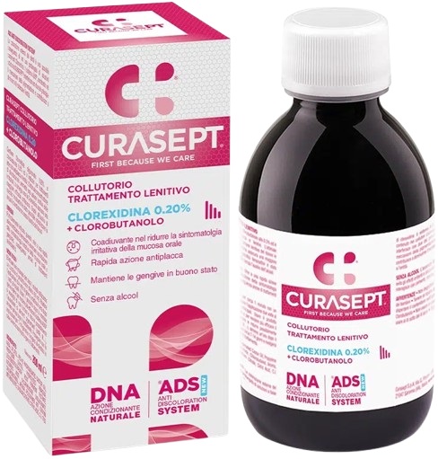 CURASEPT COLLUTORIO ADS DNA TRATTAMENTO LENITIVO 200 ML - farmagiri