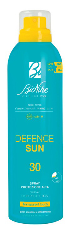 DEFENCE SUN SPRAY TRANSPARENT TOUCH 30 200 ML - farmagiri