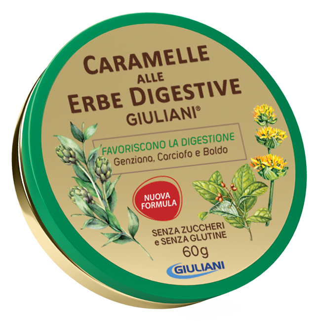 CARAMELLE DIGESTIVE SENZA ZUCCHERO NUOVA FORMULAZIONE 60 G - farmagiri