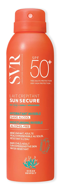 SUN SECURE LAIT CREPITANT SPF50+ 200 ML - farmagiri