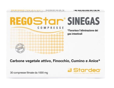 REGOSTAR SINEGAS 30 COMPRESSE - farmagiri