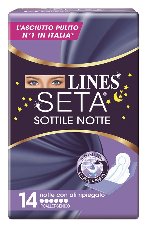 LINES SETA SOTTILE NOTTE CON ALI 14 PEZZI - farmagiri