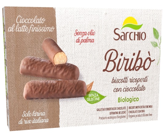 BIRIBO' CIOCCOLATO AL LATTE 130 G - farmagiri