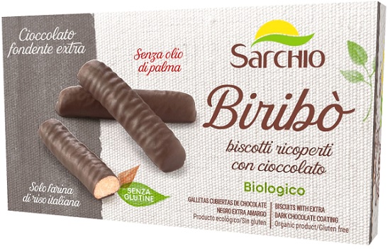 BIRIBO' CIOCCOLATO FONDENTE 130 G - farmagiri