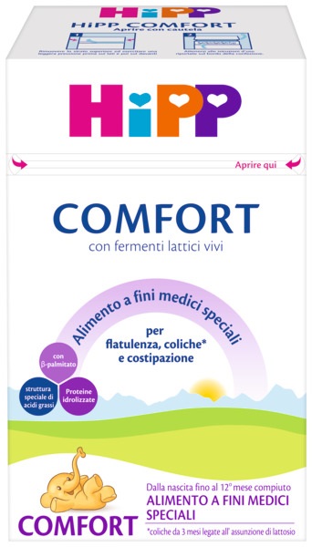HIPP LATTE COMFORT 600 G - farmagiri