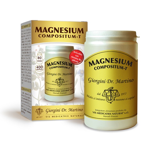 MAGNESIUM COMPOSITUM-T 400 PASTIGLIE - farmagiri