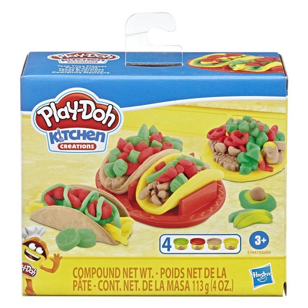 HASBRO PLAY DOH FOODIE FAVORITIES TACO TIME - farmagiri