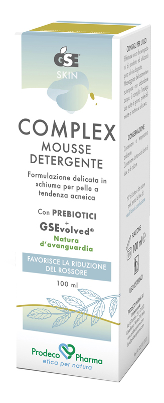 GSE SKIN COMPLEX MOUSSE DETERGENTE PELLE A TENDENZA ACNEICA 100 ML - farmagiri