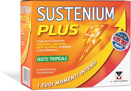 SUSTENIUM PLUS GUSTO TROPICALE PROMO 22 BUSTINE - farmagiri