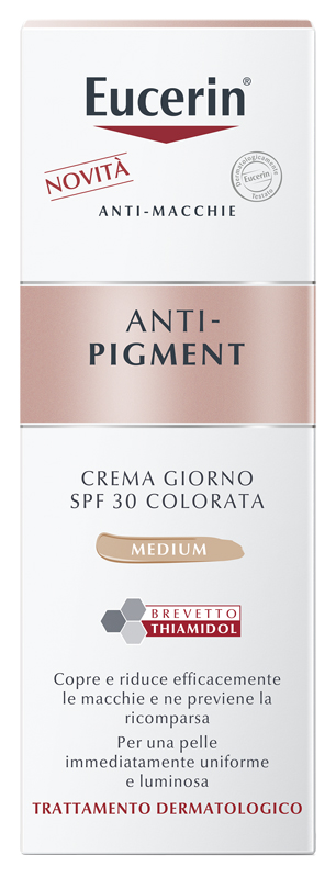 EUCERIN ANTI-PIGMENT GIORNO SPF30 COLORATO MEDIUM 50 ML - farmagiri