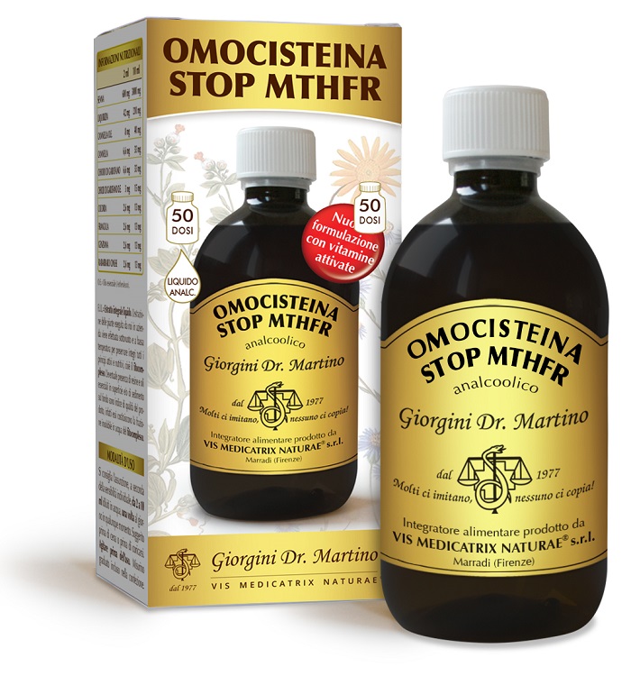 OMOCISTEINA STOP MTHFR LIQUIDO ANALCOOLICO 500 ML - farmagiri