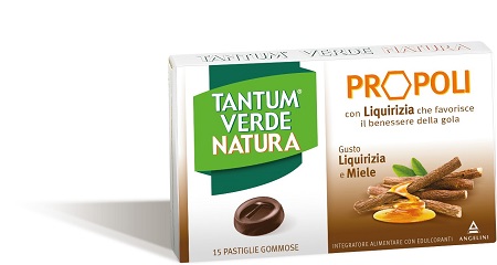 TANTUM VERDE NATURA 15 PASTIGLIE LIQUIRIZIA - farmagiri