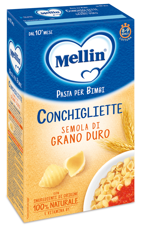 MELLIN CONCHIGLIETTE 100% GRANO DURO 280 G - farmagiri