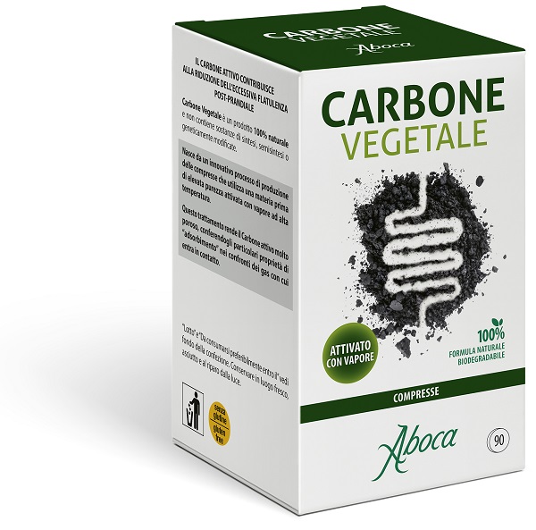 CARBONE VEGETALE 90 COMPRESSE - farmagiri