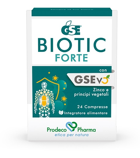 GSE BIOTIC FORTE 24 COMPRESSE - farmagiri