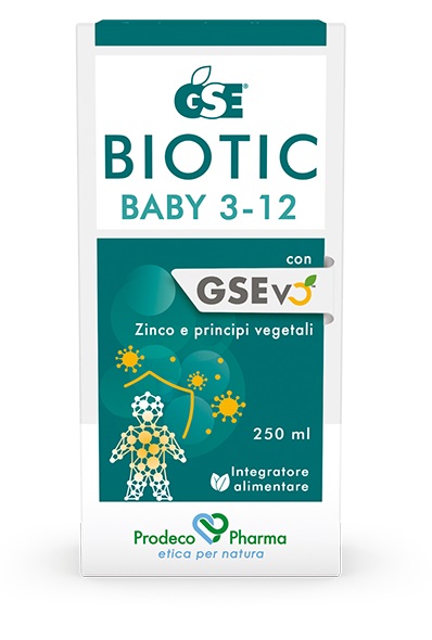 GSE BIOTIC BABY 3-12 250 ML - farmagiri