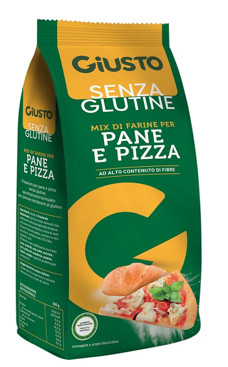 GIUSTO SENZA GLUTINE MIX PANE E PIZZA 500 G - farmagiri