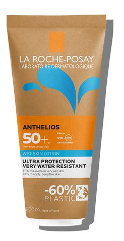 ANTHELIOS GEL PELLE BAGNATA 50+ 200 ML NUOVO PAPERPACK - farmagiri