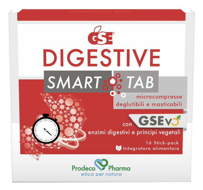 GSE DIGESTIVE SMART TAB 16 STICK PACK - farmagiri