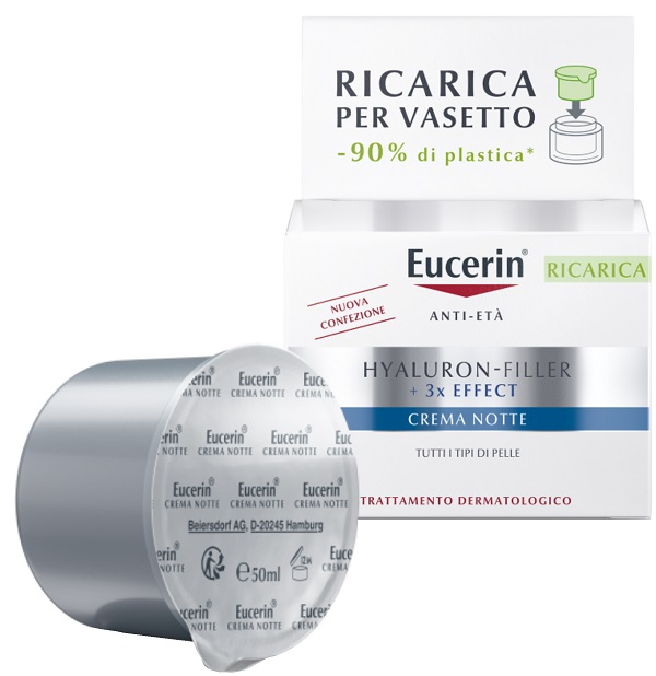EUCERIN FACE CREAM ANTI AGE HYALURON NOTTE 50 ML - farmagiri