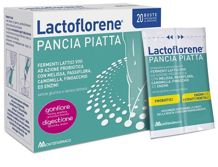LACTOFLORENE PANCIA PIATTA 20 BUSTINE - farmagiri