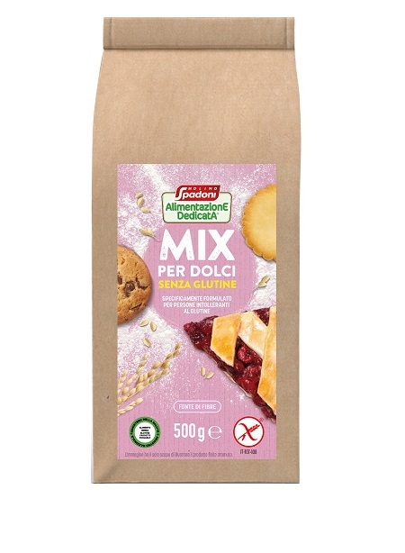 ALIMENTAZIONE DEDICATA MIX DOLCI SENZA GLUTINE 500 G - farmagiri