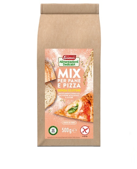 ALIMENTAZIONE DEDICATA MIX PANE E PIZZA SENZA GLUTINE 500 G - farmagiri