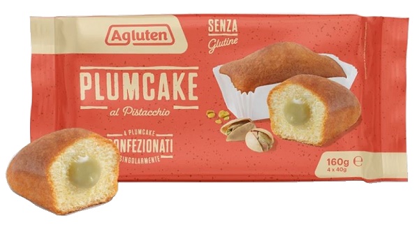 AGLUTEN PLUMCAKE PISTACCHIO 160 G - farmagiri