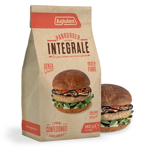 AGLUTEN PANBURGER FARINA INTEGRALE 160 G - farmagiri