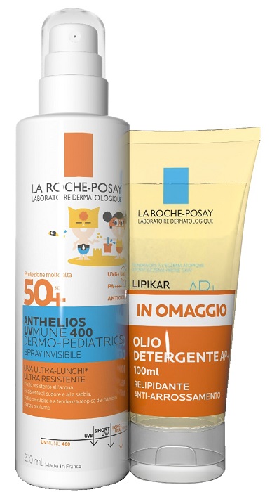 ANTHELIOS SPRAY UVMUNE DERMOPED 200 ML + OLIO 100 ML - farmagiri