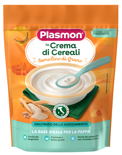 PLASMON CEREALI SEMOLINO DI GRANO 200 G - farmagiri